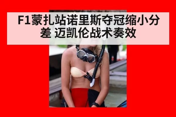 F1蒙扎站诺里斯夺冠缩小分差 迈凯伦战术奏效